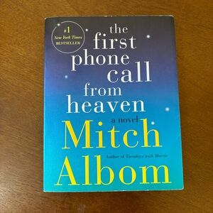 3/$20 📚 The First Phone Call from Heaven a Novel Mitch Albom 2013